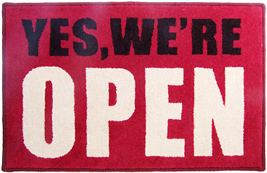 YES,WE'RE OPEN フォト