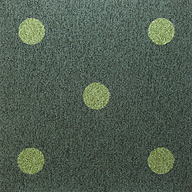 円パターンタイルカーペット画像