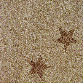 星のサークルタイルカーペット画像